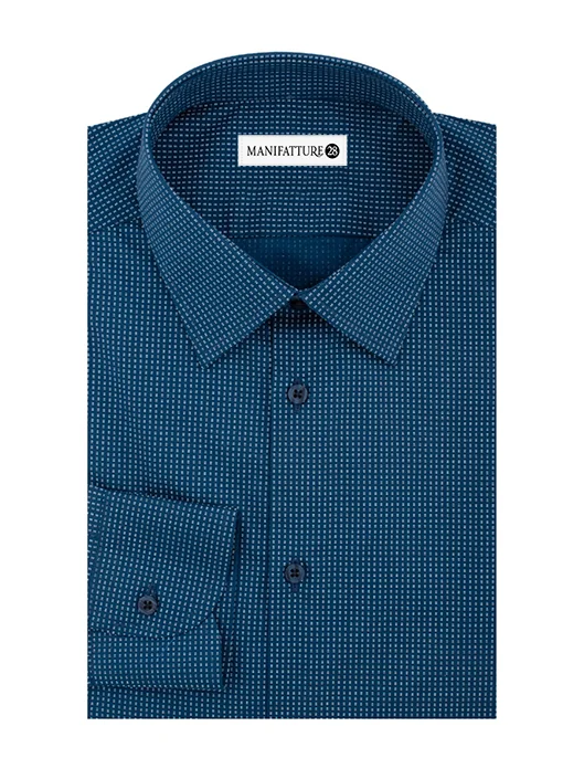 Men’s cotton shirt, BERGAMO model