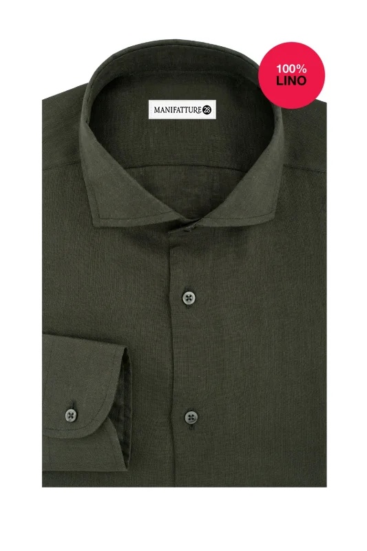 Men’s linen shirt, ALBEROBELLO model