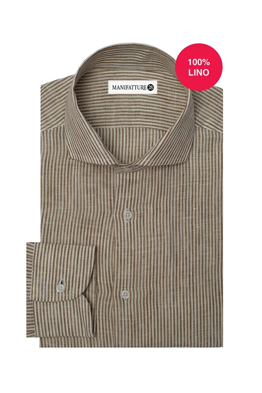 Men’s linen shirt, PETRA model