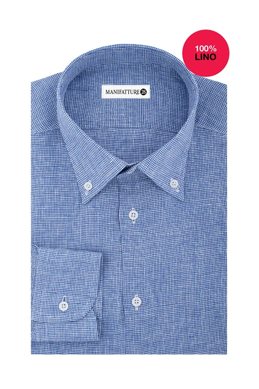 Men’s linen shirt, PONZA model