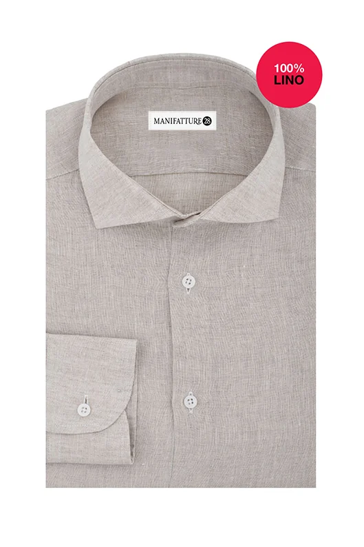 Men’s linen shirt, POTENZA model