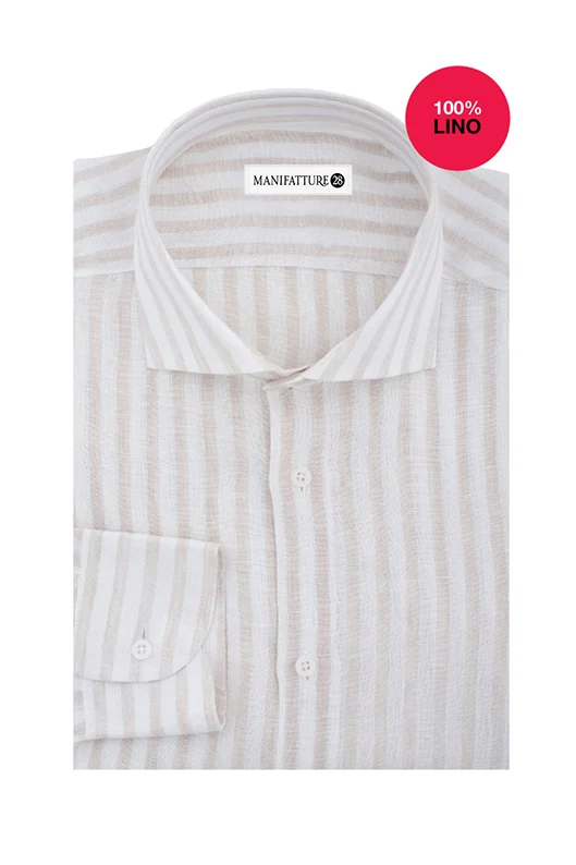 Men’s linen shirt, VALENTIA model