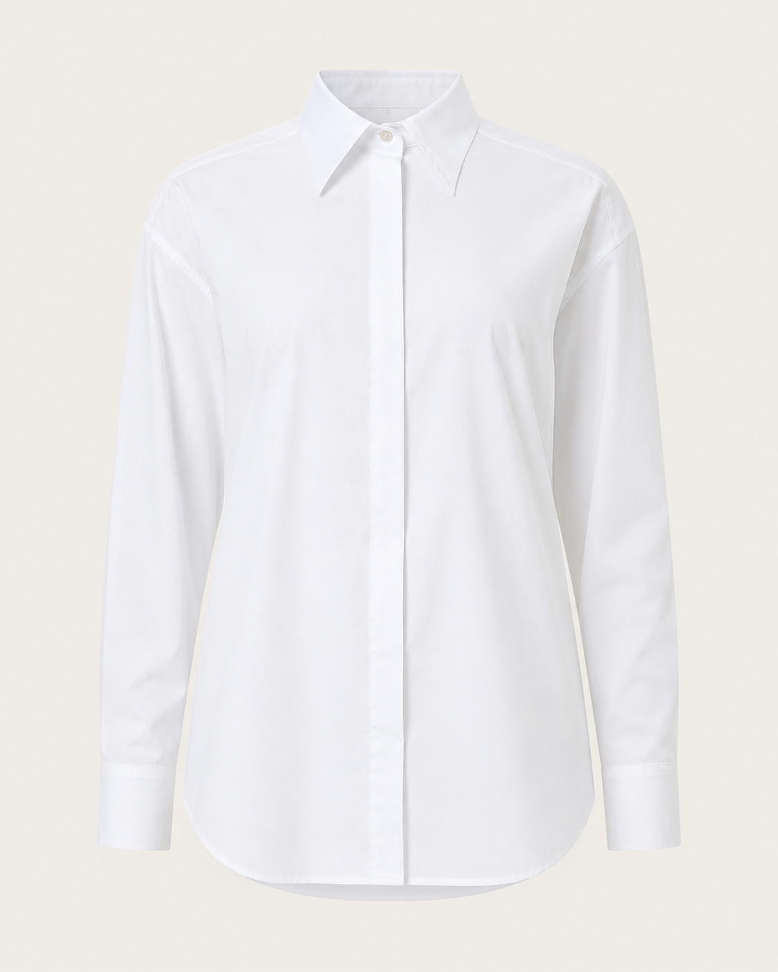 Camicia donna CLOD su fondo avorio