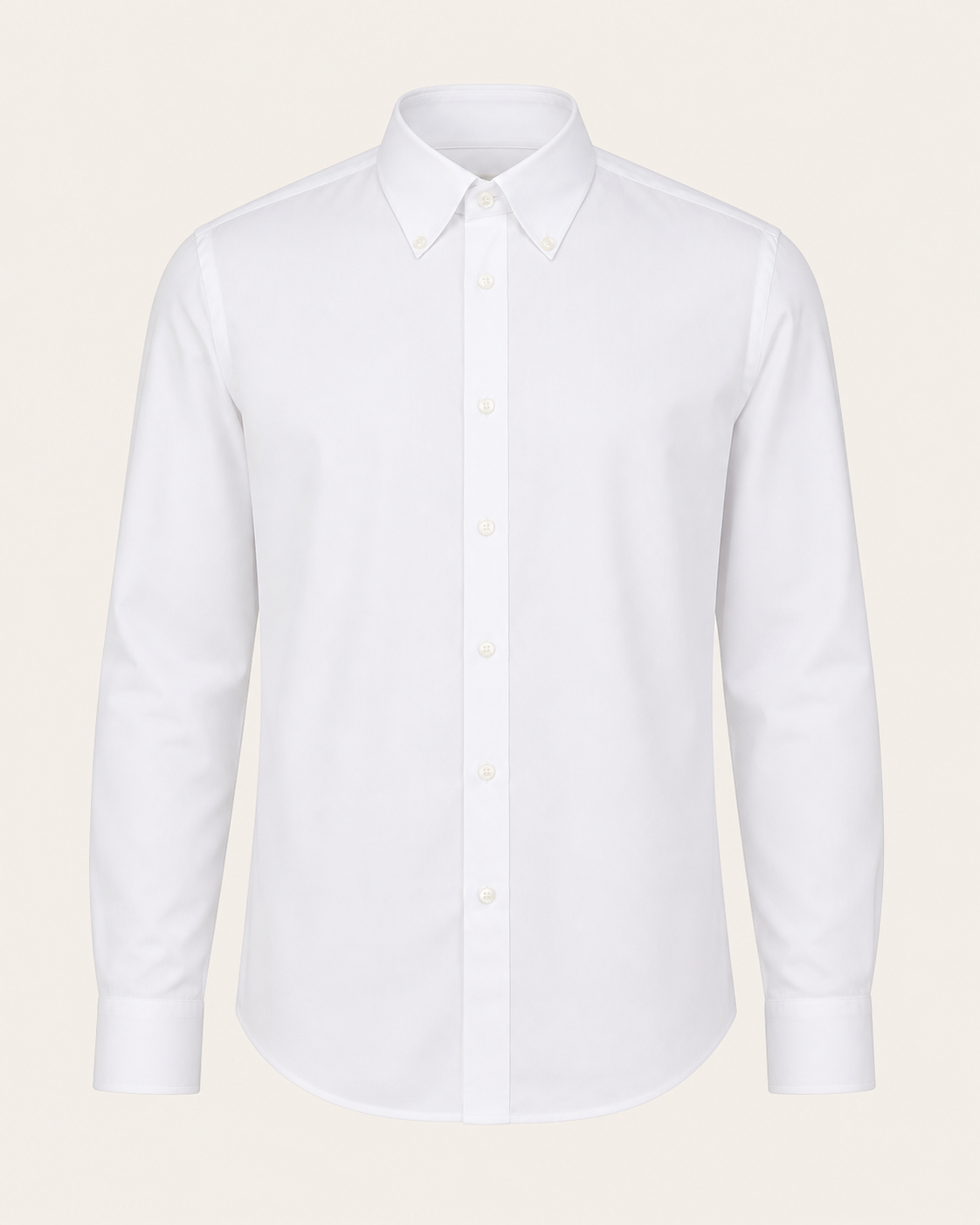 Camicia da uomo con collo button down