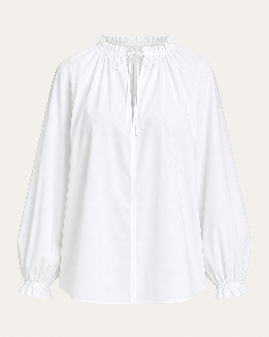 Camicia donna THALIA su fondo avorio